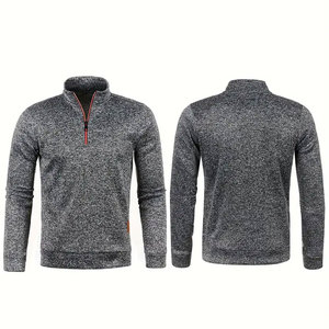 Top Qualité Usine Collection Hommes Demi Zip Sweats En Prix De Gros Personnalisables Hommes Demi Zip Sweatshirts À Vendre - Product Image 2