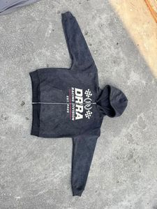 Sweat à capuche zippé en molleton lourd à lavage acide avec broderie 3D personnalisée, surdimensionné, streetwear d'hiver, coton, graphique, vente en gros - Product Image 2