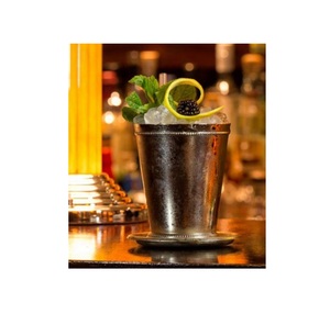 Bonne tasse Julep argentée et dorée en acier inoxydable Mint Julep Cup pour le fabricant de Kentucky Derby Julep Cup - Product Image 5