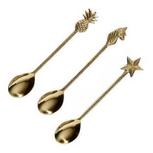 Cuillère à dîner personnalisée pour restaurant, vente en gros, utilisation domestique, cuillère à servir en laiton faite à la main, artisanale, vente chaude - Product Image 6