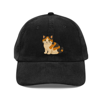 Casquettes de baseball brodées en velours côtelé vintage pour chat, chapeau de papa vietnamien, pour femmes, hommes, amoureux des chats, cadeau, promotion L01