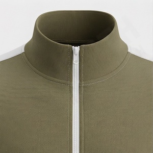 Conjunto Deportivo Elegante de Tela para Hombre, Ropa Deportiva para Entrenamiento, Conjunto de Dos Piezas con Sudadera con Capucha y Pantalones, Color Personalizado - Product Image 4