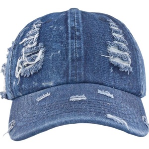 Casquette de baseball en denim unisexe de haute qualité avec broderie à la main de conception confortable et impression bouffante meilleur prix de gros - Product Image 1