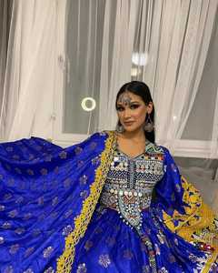 Calidad Premium Banjara Tribal étnico Vintage hasta el suelo bordado suelto ajuste afgano Pakistán Kutchi tradicional afgano 2025 - Product Image 5