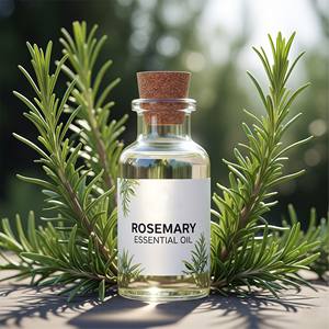 Aceite esencial de Romero natural de alta calidad para el crecimiento del cabello de aceite de barba tóner de piel OEM ODM suministro a granel - Product Image 1