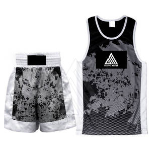 ในสต็อกใหม่ธรรมดาย้อมคิกบ็อกซิ่งระเหิดเครื่องแบบการออกแบบที่ดีที่สุดคิกบ็อกซิ่งระเหิดเครื่องแบบ - Product Image 1