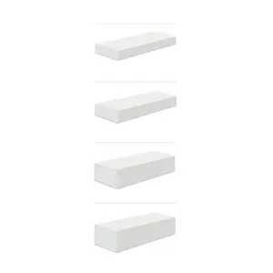 AAC BLOCS Ensembles de blocs de construction en béton cellulaire autoclavé léger rectangulaire de 5 MPa pour immeubles de bureaux