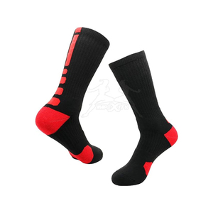 Calcetines deportivos de algodón de alta calidad OEM ODM, calcetines atléticos con logotipo personalizado para hombres con MOQ bajo - Product Image 4