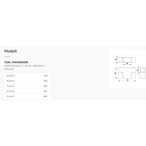 Sistema HVAC en T de Tecnosystemi Industrial PLenum con Fácil Instalación para Aire Acondicionado por Conductos en PAL - Product Image 2