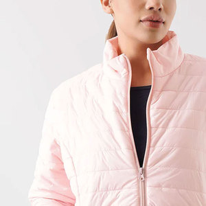 Veste polaire pour femmes de haute qualité personnalisable conception OEM cuir de mouton tricoté traitement vêtements d'extérieur d'hiver capuche vente en gros - Product Image 6