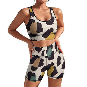 สปอร์ตบราเล่นโยคะแบบเปลือยดันทรงสำหรับผู้หญิงชุดเล่นกีฬาสไตล์เสือระบายอากาศได้ดี - Product Image 4