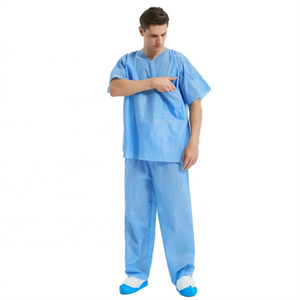 Personalizado PP no tejido uniforme Scrub traje Hospital uniformes Scrub Set no tejido vestidos de enfermera - Product Image 2
