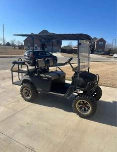 Carrito de Golf Eléctrico de 4 Ruedas de Alta Calidad a Precio de Fábrica, con 7-8 Asientos, Alcance de 30 km, para Uso General y Turismo - Product Image 4