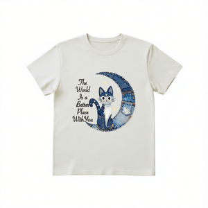 T-Shirt Casual Unisex Personalizzata 210GSM 100% Cotone - Stampa Logo Frontale - Product Image 2