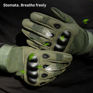 Men's New Design Genuine Leather Racing <b>Gloves</b> Waterproof Auto Motocross Sports <b>Gloves</b> <b>Touch</b> Screen Compatibility for Motorbike - Product Image 4