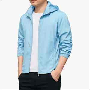 Veste coupe-vent légère à succès pour hommes Meilleure qualité Imperméable Respirante Vêtement d'extérieur pour la randonnée et le port quotidien - Product Image 4