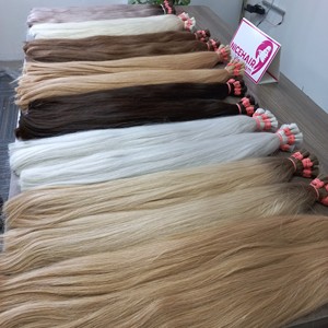 ราคาขายส่ง ผมตรงธรรมชาติแบบเป็นมัด ต่อผมแบบซุปเปอร์ดับเบิ้ลดรอน ผมเวียดนามแท้ 100% ไม่ผ่านสารเคมี ปรับความยาวได้ - Product Image 1