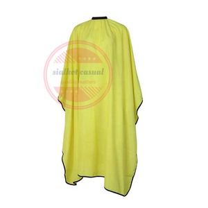 Venta al por mayor capas de peluquero personalizadas delantal de corte de pelo de poliéster para salón - Product Image 4