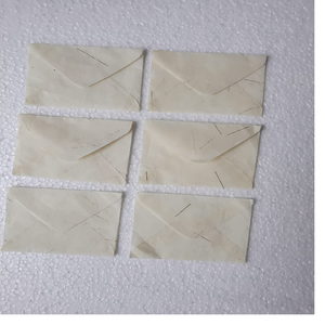 Enveloppes en fibre de chanvre 100% naturelle, très belles, fabriquées sur mesure, adaptées à l'utilisation par les papeteries - Product Image 1