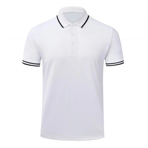 Venta al por mayor Golf camisetas para hombres Playeras Polos Para Hombres hombres raya Polo camiseta alta calidad moda negocios cuello camiseta - Product Image 2