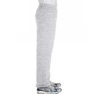 Nisar Sons Industry White Heather Oversized Men's Fleece 100% Cotton <b>Drawstring</b> Closure Gym Winter <b>Trousers</b> New Arrival Custom - Product Image 2