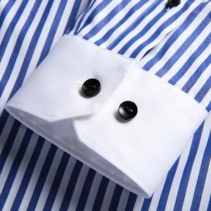 Camisa Cárdigan de Manga Corta para Hombre, 100% Algodón de Alta Calidad, Sólida, Versátil, Antiencogimiento, Ecológica, Estilo Casual de Negocios - Product Image 5