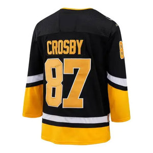 เครื่องแบบฮ็อกกี้น้ำแข็งแขนยาวสำหรับผู้ชายเสื้อฮ็อกกี้น้ำแข็งขนาดพิเศษออกแบบโลโก้ได้อย่างสบาย - Product Image 3