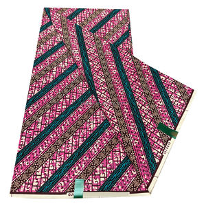 Superbe Tissu Imprimé <span class=keywords><strong>Wax</strong></span> Holland Ankara 6 Yards, Coton <span class=keywords><strong>Africain</strong></span> Motif Néerlandais, <span class=keywords><strong>Pagne</strong></span> <span class=keywords><strong>Africain</strong></span> Idéal pour la Couture et les Loisirs Créatifs - Product Image 3