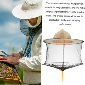 Sombrero de Apicultor Protector con Marca Personalizada, Velo de Malla, Protección Solar, Ligero, Equipo de Protección para Exteriores - Product Image 5