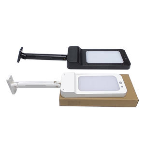 Mono kristalline Silizium-Solar wand leuchten IP65 Wasserdicht 4 Modi Bewegungs sensor 88LED 1300lm Straßen laterne mit Mast - Product Image 1