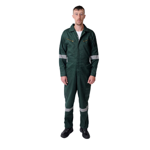 Reflective Reusable Safety Work Coverall Men Construction Custom FR Cotton High Visibility Winter Coveralls Wholesale <b>Overalls</b> - Product Image 6