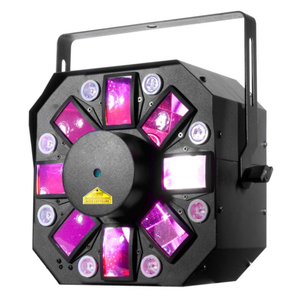 Projecteurs LED mobiles Stinger II 70W RGBW, alimentation solaire/AC, extérieur IP65, aluminium PVC, pour discothèques et parcs à thème, éclairage DJ - Product Image 2