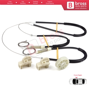 ชุดซ่อมมอเตอร์กระจกหน้าต่าง BWR243 สำหรับประตูหน้าขวา รถโปโล MK3 6N1 6N2 แฮทช์แบค ปี 1994-2001 4/5 ประตู 6N4837462 - Product Image 6