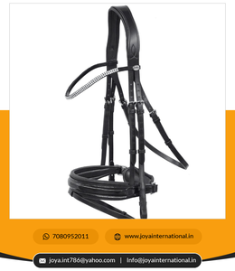 2022 bride de dressage en cuir tendance chaude personnalisée en gros brides en cuir occidental pour cheval intelligent - Product Image 5