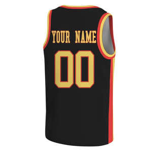 Maillot de basket-ball pour homme sur mesure, design unique, vêtements de sport pour jeunes, maillot respirant, taille plus - Product Image 3