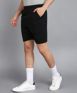 Men's <b>Super</b> Combed Cotton Straight Fit Solid <b>Shorts</b> with Side Pockets 100% Eco-Friendly Cotton - Product Image 6