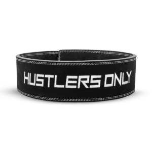 Ceinture de musculation à levier M FITNESS Pro en daim 10 mm noire haute résistance pliable capacité 120 kg équipement d'entraînement - Product Image 1