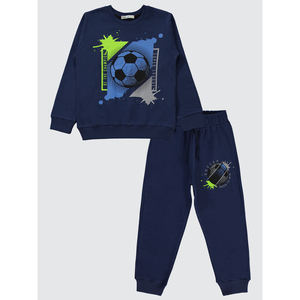 Survêtement textile pour garçons Vêtements confortables pour l'école - Product Image 1