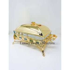 Casserole de vaisselle de service dernier cri Ruffoni Matériau de plat pour réchauffer les aliments Poignée en cuivre martelé Style unique - Product Image 3