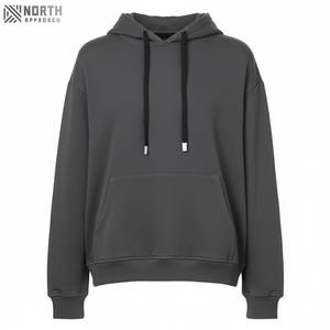 Top Selling Plain Mens Streetwear Hoodies Logotipo personalizado de peso pesado de algodón para hombre Drop Shoulder Hoodies para hombres Reversible Hoodies - Product Image 1