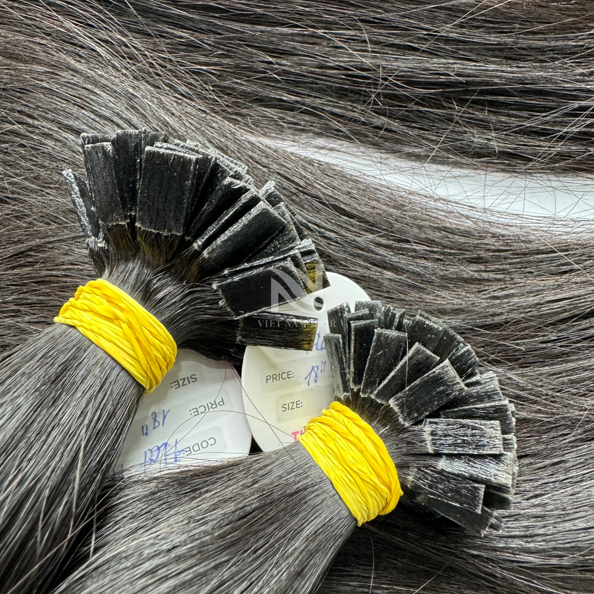 I-Tip U-Tip Kératine Tip Extensions de cheveux pré-collés Vente en gros Single Drawn Raw Natural Raw Cuticule Remy Hair Durable Pour Femme