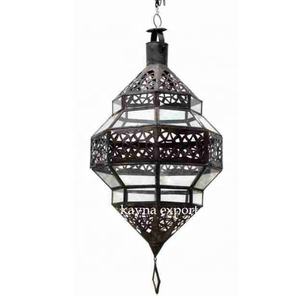 Farol de Hierro Artesanal Duradero para Interiores y Exteriores, Decoración Navideña Hecha a Mano - Product Image 4