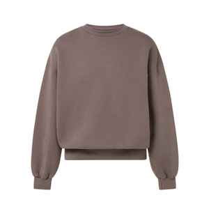 Sweat-shirt à logo personnalisé OEM, broderie, 100% coton, molleton, col rond, pull-over, lavage à l'acide, sweat-shirt surdimensionné, sweat-shirt unisexe pour hommes - Product Image 1