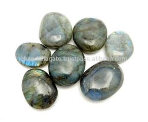 Pierre de palmier en Labradorite naturelle, pierre précieuse de guérison, boule de palmier sculpté, en cristal d'agate de quartz sculpté, pierres de palmier - Product Image 3