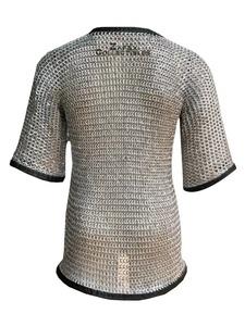 Chemise en cotte de mailles médiévale fabriquée à la main Rondelle plate en aluminium rivetée Armure historique pour reconstitution Cadeaux SCA Prix de gros - Product Image 2