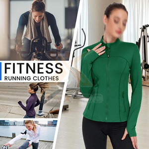 High Quality Polyester Made Women <b>Yoga</b> <b>Jacket</b> Low Moq Women <b>Yoga</b> <b>Jacket</b> New Arrival Women <b>Yoga</b> <b>Jacket</b> - Product Image 4