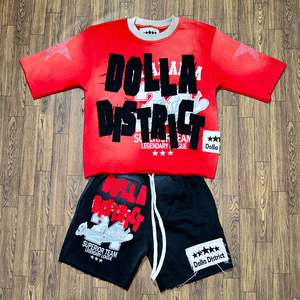 Hot Sale New Arrival Summer Short Sleeve T Shirts Shorts <b>Twin</b> <b>Set</b> Breathable Cotton Fabric Men <b>Twin</b> <b>Set</b> In Cheap Price - Product Image 1