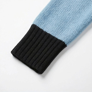 Personnalisation de tricots disponible, logo personnalisé, sweats à capuche pour femmes, marque privée, vente en gros, prix de gros, sweats à capuche élégants contrastés pour femmes - Product Image 6