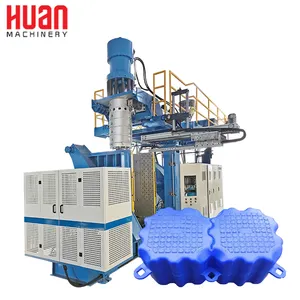 Hdpe floating double plastic pontoon floats producing boat dock cubes dock floats extrusion blow moulding making machine