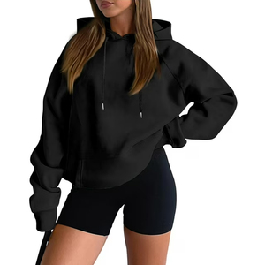 Hiver complet personnalisé dames 100% pur cachemire fermeture éclair à capuche tricots femmes fermeture éclair tricot laine mérinos cachemire à capuche - Product Image 6